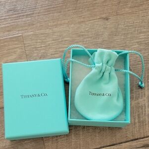 Tiffany & Co. Turquoise Box and Pouch Set